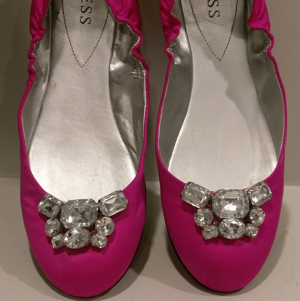 Satin Guess Shoes